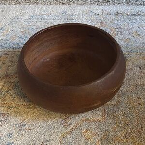 Rustic Wooden Bowl
